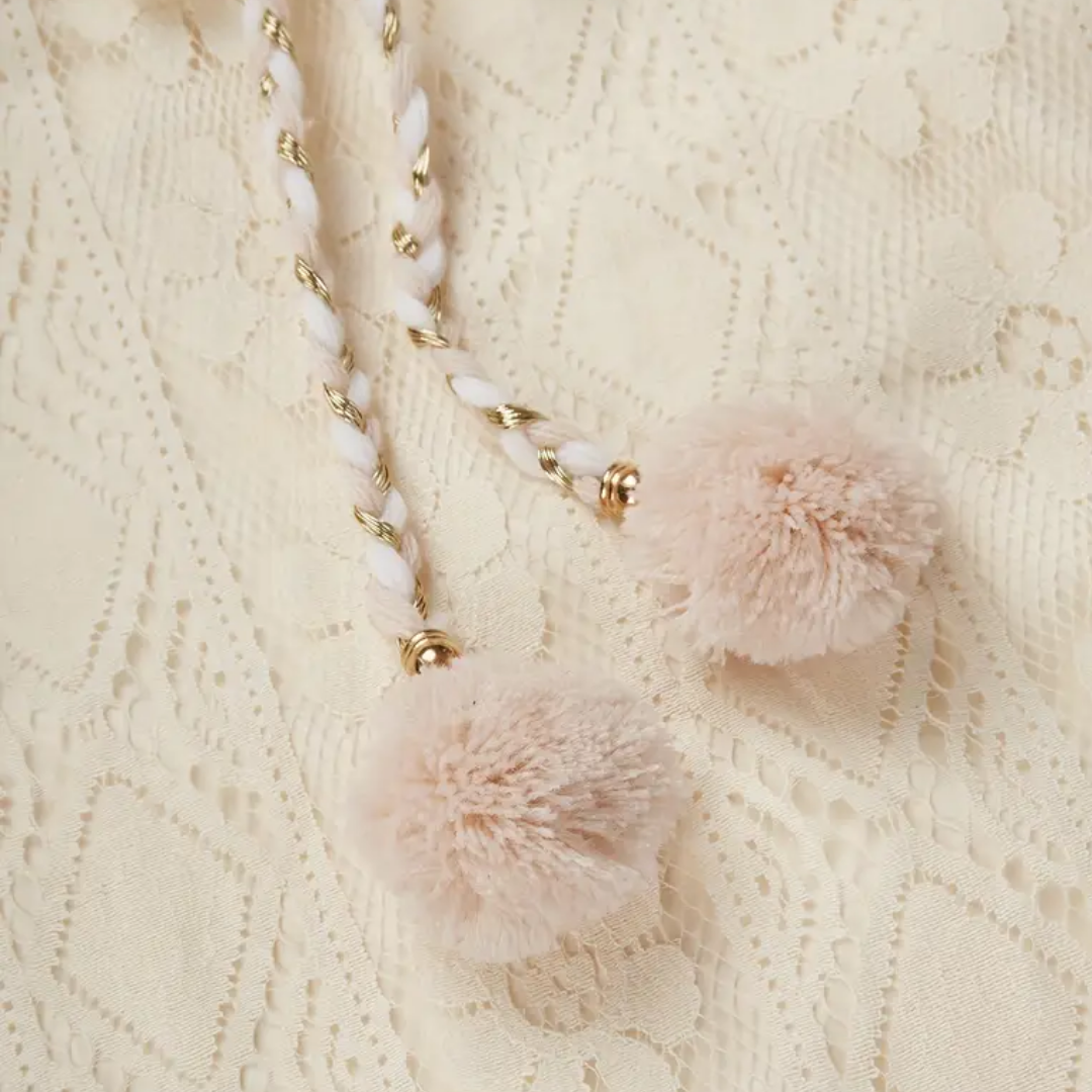 Rachele – Abito boho in pizzo