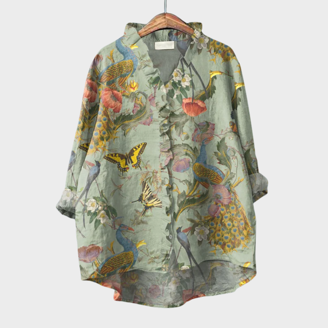 Scarlett | Elegante Camicia Estiva in Lino