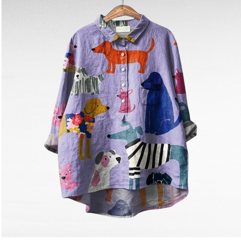 Constance | Elegante Blusa de Verano de Linne