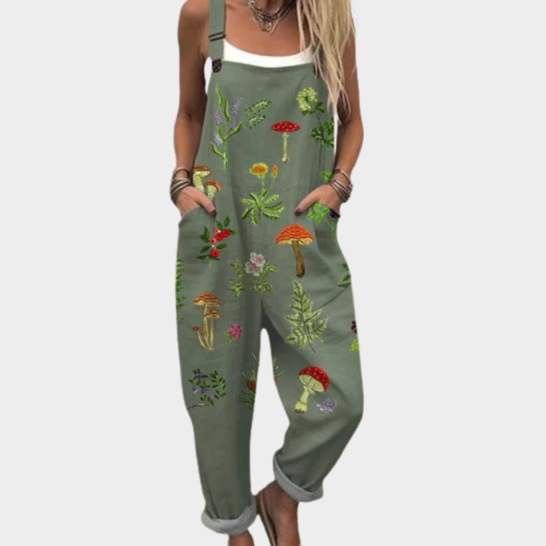 Comoda tuta da lavoro stampata