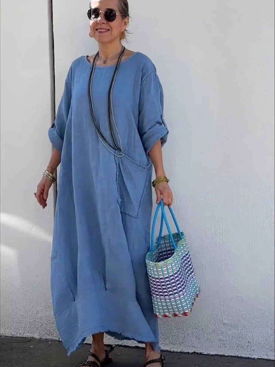 Leonora – Abito boho oversize