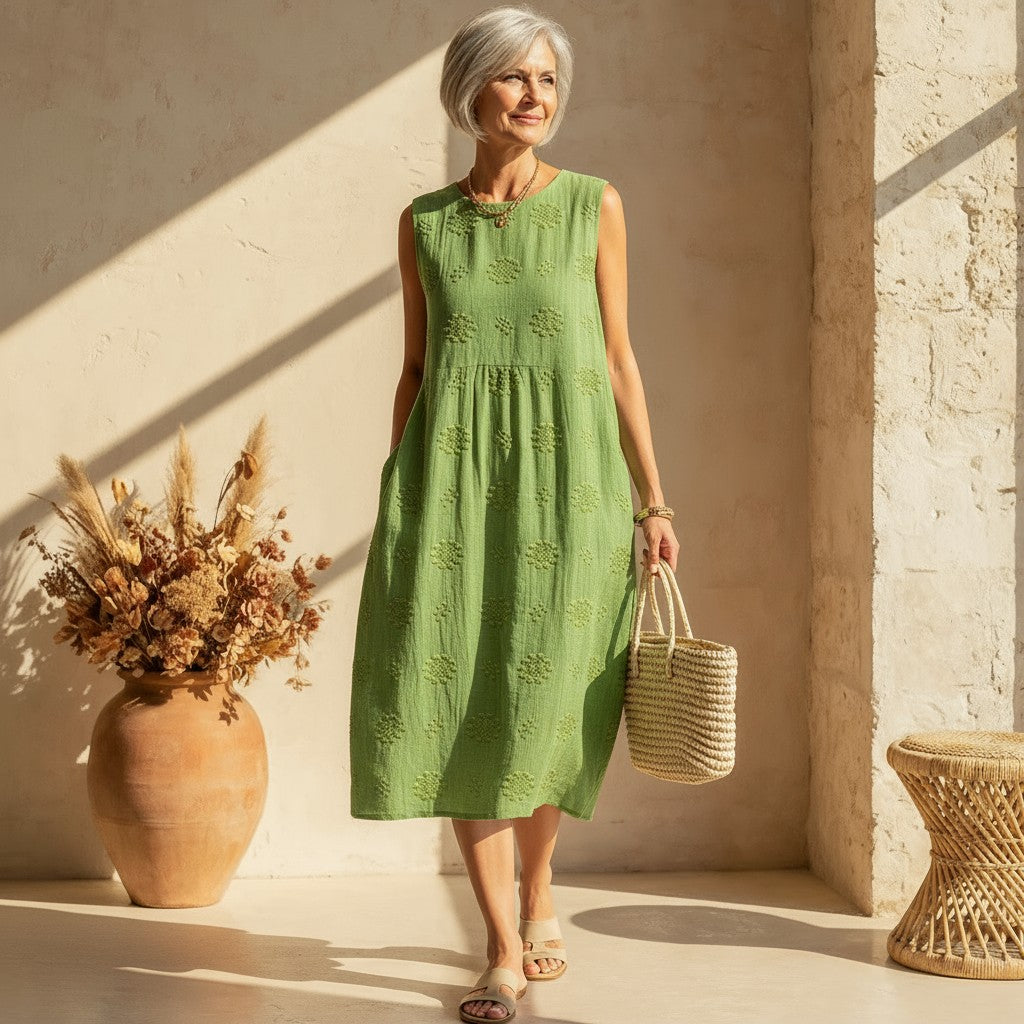 Chiara – Abito boho con ricami